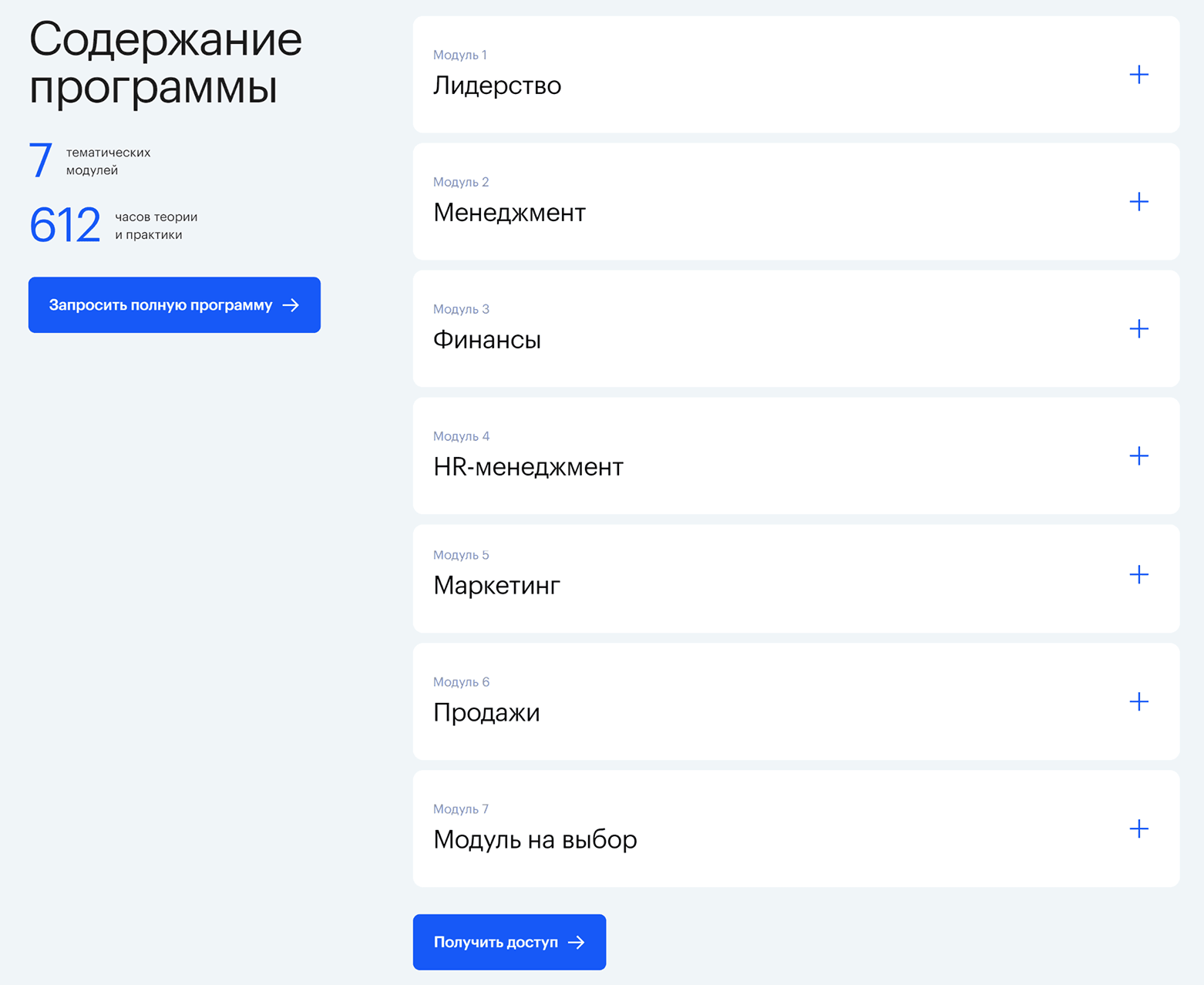 Программа Mini-MBA у City Business School