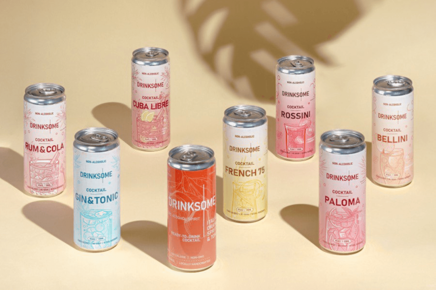 Безалкогольные коктейли от Drinksome