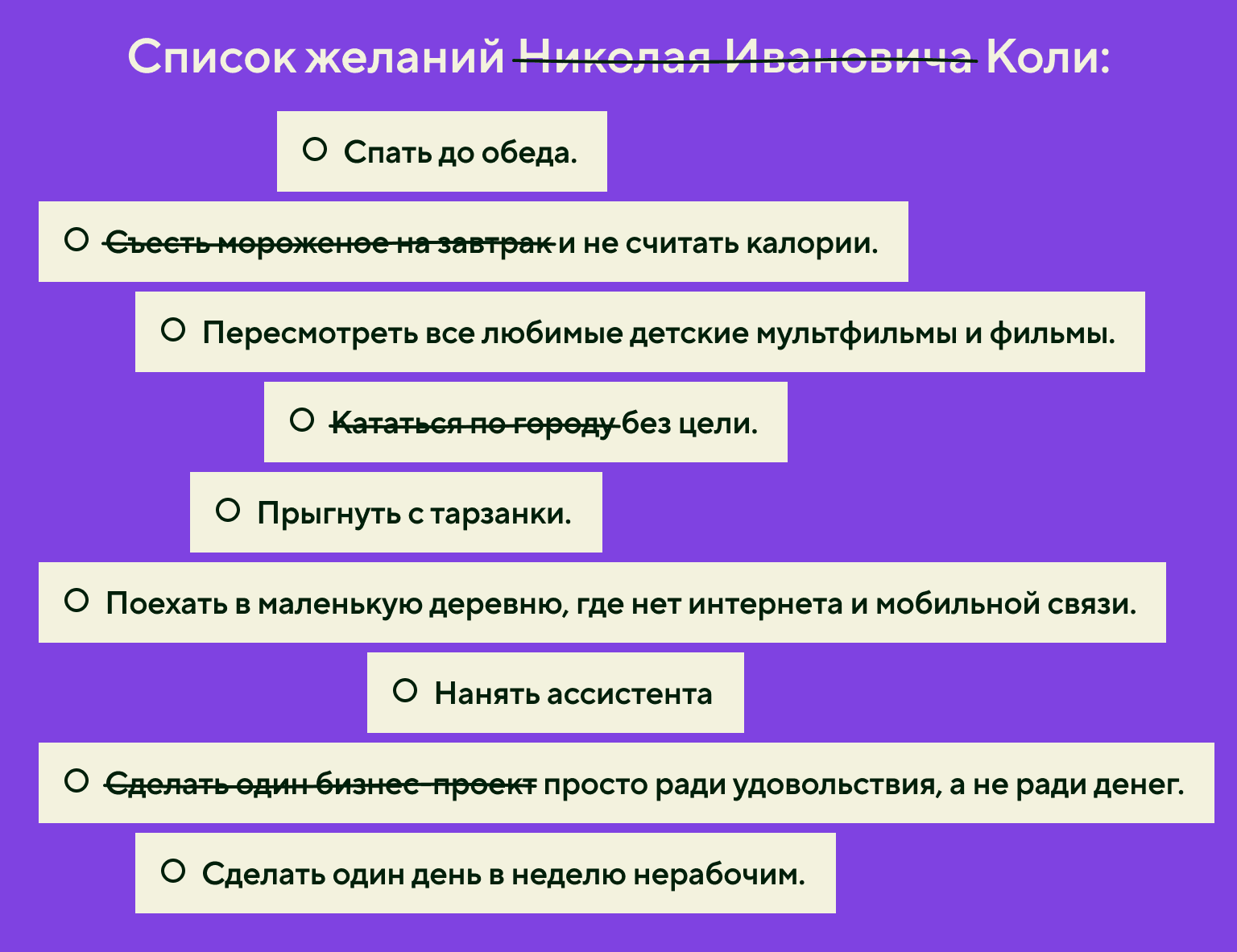 Список желаний