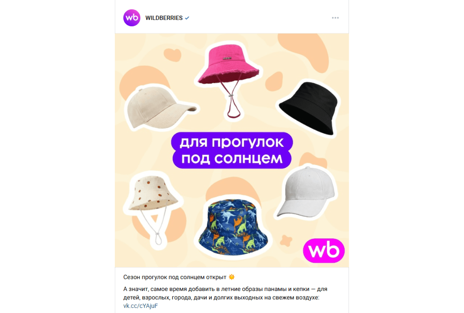 Таргетированная реклама на Wildberries